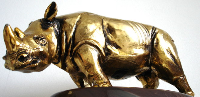 Goldenes Nashorn